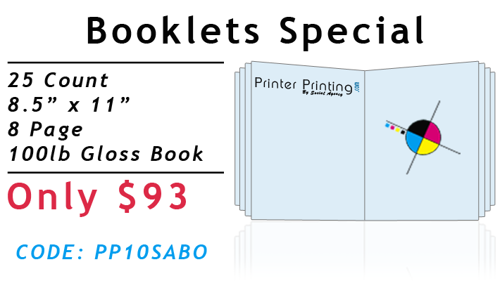 Booklet Printing Special